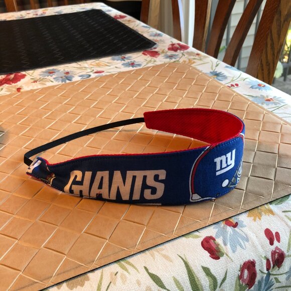 Reversible New York Giants Headbands by Sheila Bee Designs - Picture 2 of 4
